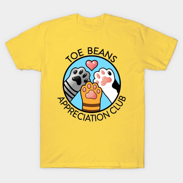 Toe Beans Appreciation Club T-Shirt by Studio Marimo